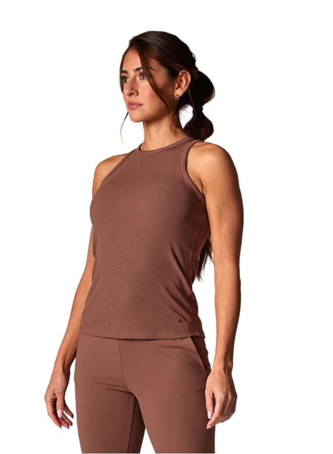 TAVI PERFECT FIT RIB TANK CLOVE - Image 1