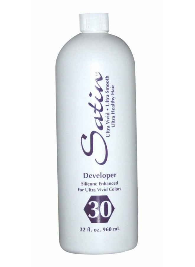 Satin Satin | Ultra Vivid Fashion Colors | Oxide Developers | Satin 30 Volume | 32 oz. 