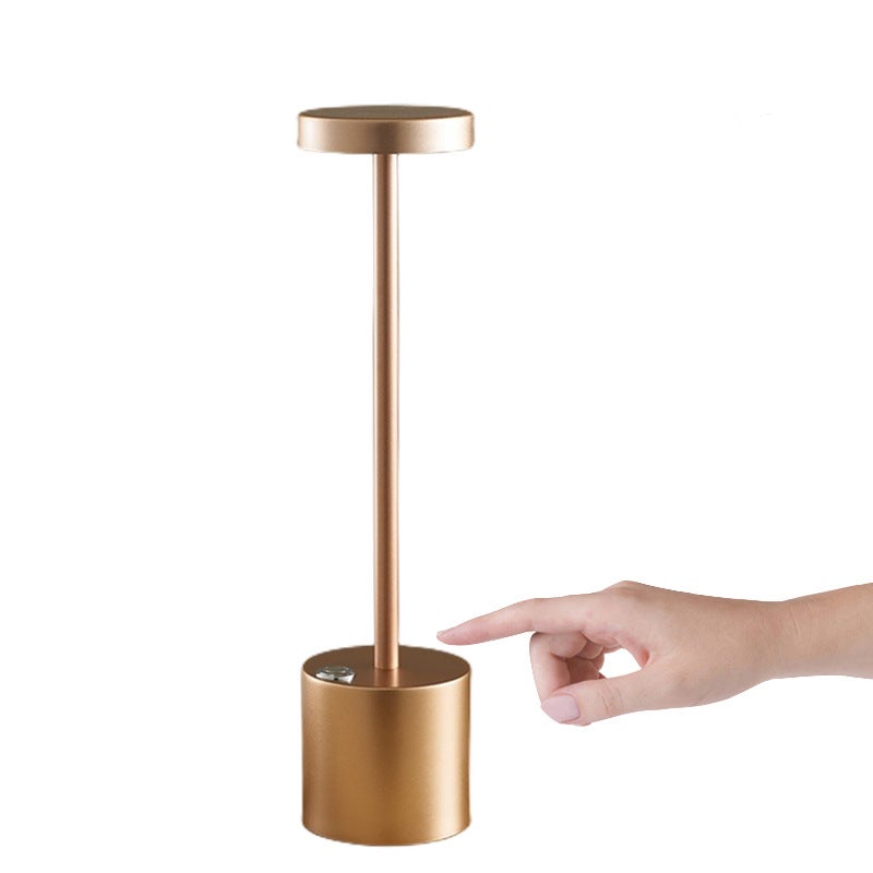 Touch led Desk Lamp with USB Charging, Rechargeable Cordless Bedside Lamp