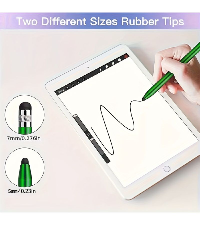 4pcs Touch Screen Stylus With High Sensitivity And Precision Capacitive Silvery Stylus Compatible With Iphone Ipad Pro Tablets Samsung Galaxy Pc - Image 3