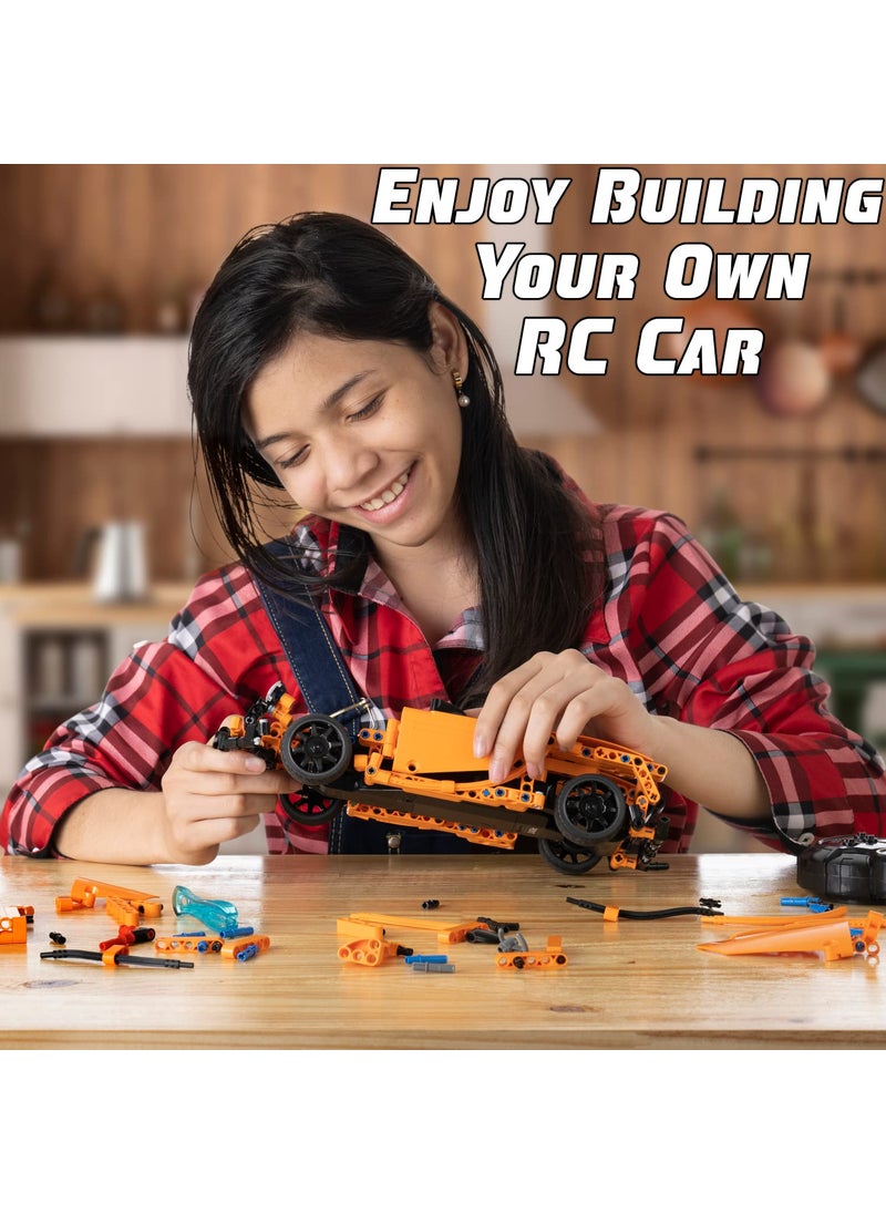 WISEPLAY WISEPLAY STEM Kits for Kids Age 8-10 - 421 pcs RC Car Kits to Build - Stem Projects for Kids Ages 8-12 - STEM Building Toys for Boys Age 8-12 - Engineering Toys for Kids 8-10 - Build Your Own RC Car  - Image 3