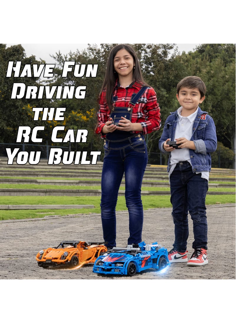 WISEPLAY WISEPLAY STEM Kits for Kids Age 8-10 - 421 pcs RC Car Kits to Build - Stem Projects for Kids Ages 8-12 - STEM Building Toys for Boys Age 8-12 - Engineering Toys for Kids 8-10 - Build Your Own RC Car  - Image 4