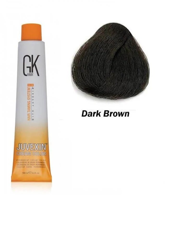 GK Hair GK Hair Color 3 Dark Brown 100 ml 