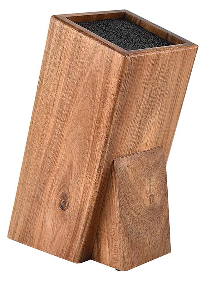 IAF Universal Acacia Wood Knife Holder - Image 1