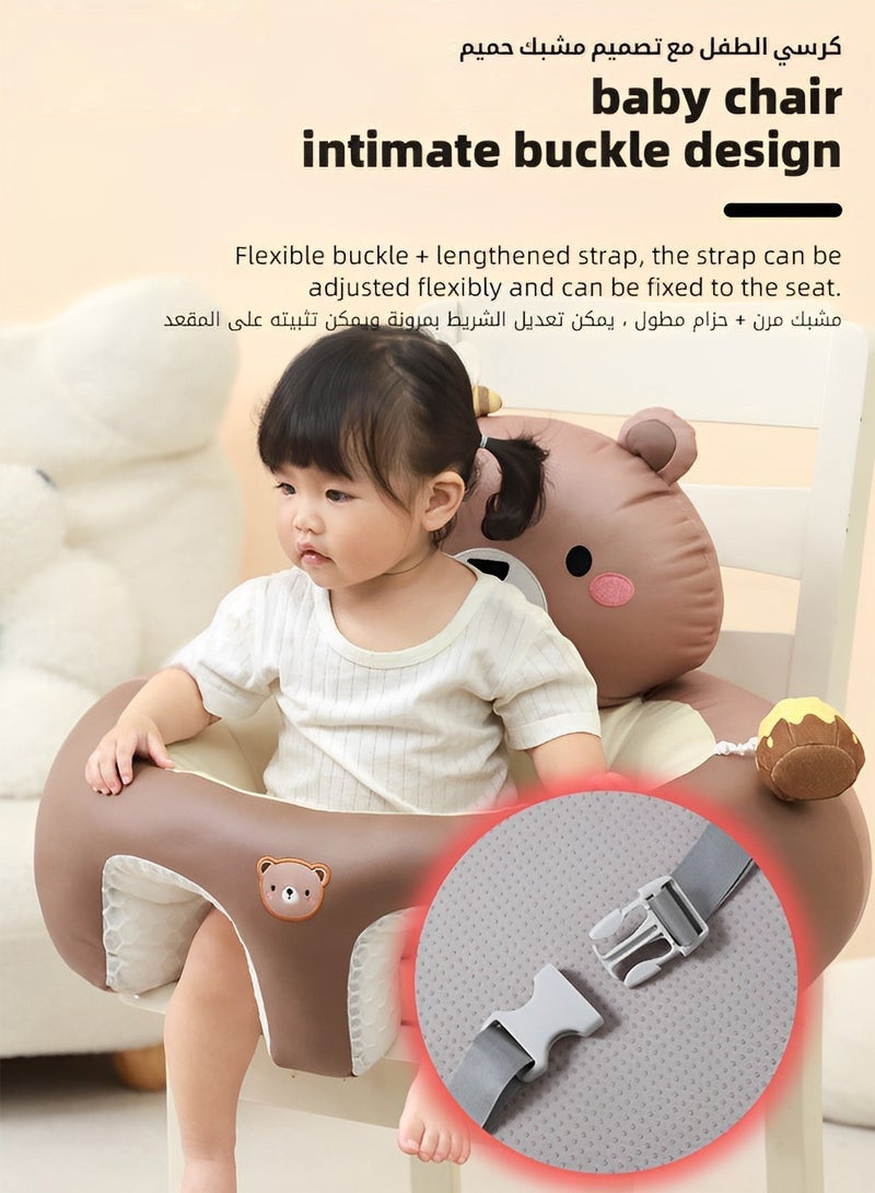 Baby Sitting Support Seat Sofa, Baby Sofa Learn Sitting Chair, Baby Sitting Chair, Infant Sit-up Sofa, Infant Floor Seat With Back Support, Toddler Activity and Feeding Seat, Gift for Kids Boy Girl - Image 2