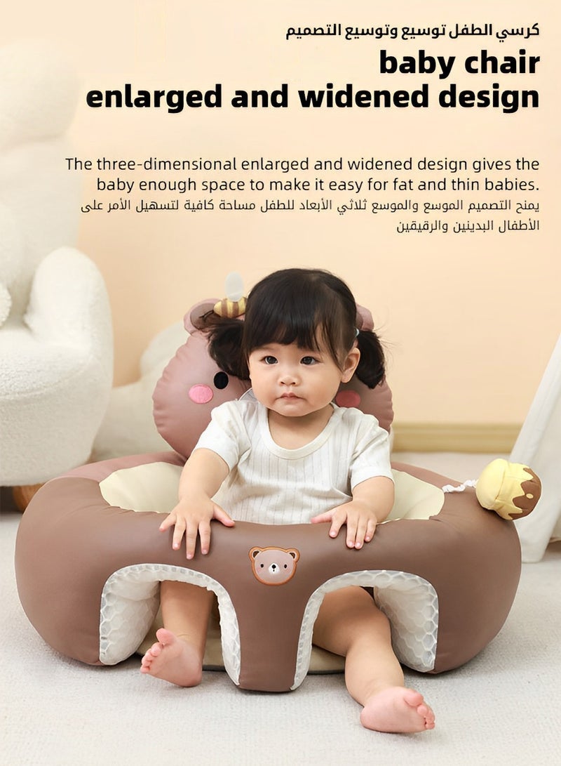 Baby Sitting Support Seat Sofa, Baby Sofa Learn Sitting Chair, Baby Sitting Chair, Infant Sit-up Sofa, Infant Floor Seat With Back Support, Toddler Activity and Feeding Seat, Gift for Kids Boy Girl - Image 5