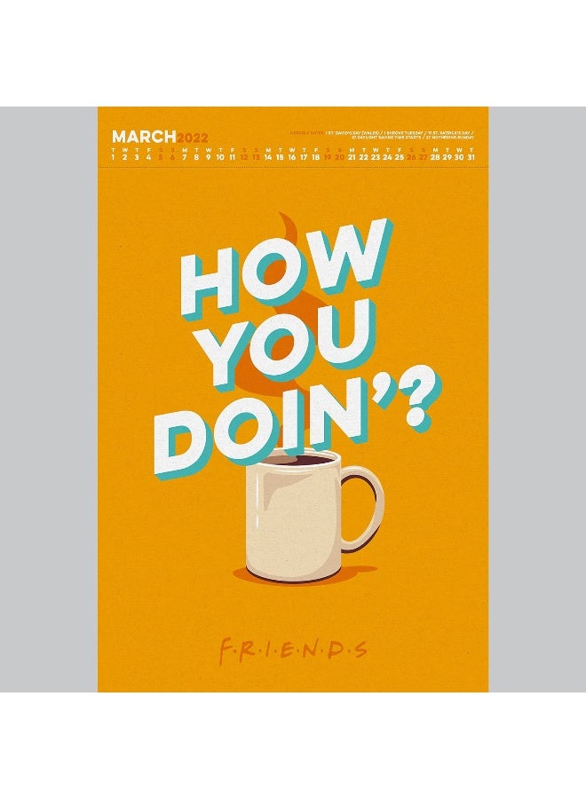 The Official Friends Special Edition A3 Calendar - Image 5
