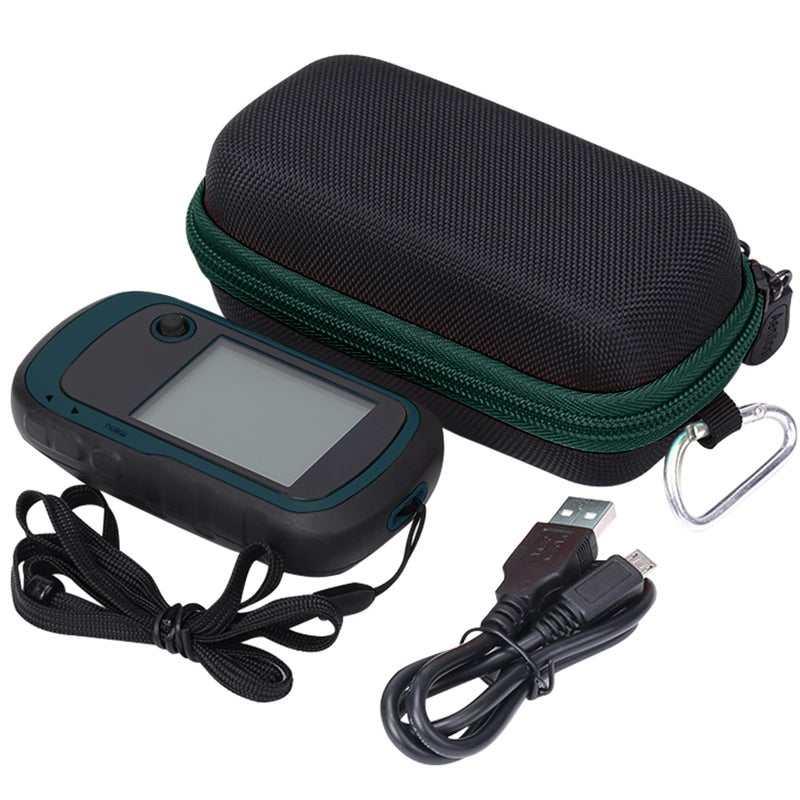 Aenllosi Hard Carrying Case Replacement for Garmin eTrex 20/20x/30x/22x/32x Handheld GPS by Aenllosi (Green Zipper) - Image 5