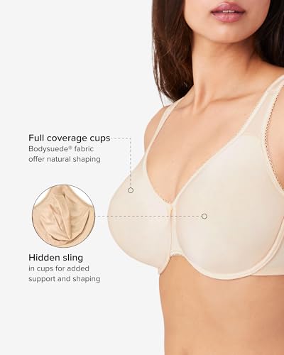 Wacoal Women's Basic Beauty Unlined Underwire Full Coverage Bra, 855192 - Image 2