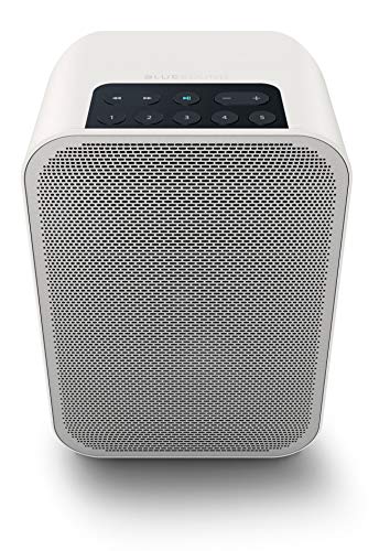Bluesound Pulse Flex 2i Portable Wireless Multi-Room Smart Speaker with Bluetooth - White - Compatible with Alexa and Siri - Image 1