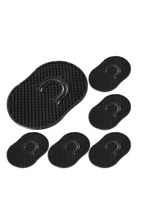 Pocket Palm Combs, Lightweight and Portable, Shampoo Comb, Massager Hair Brush Scalp Applied to Most Kinds of Hairs, Especially Short Curly or Beards