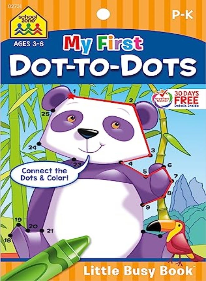 My First Dot-To-Dots Little Busy Book