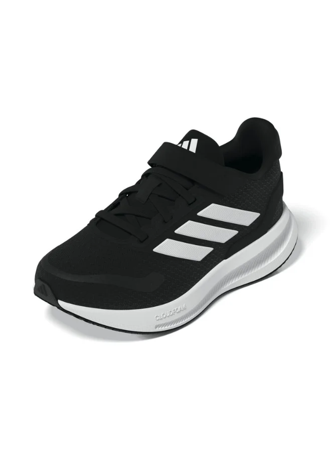 Adidas Adidas Runfalcon 5 El C Black Running Shoes For Kids 10K