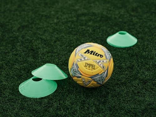 Mitre IMPEL Soccer Ball – Training Soccer Balls for Kids & Youth - Durable 6-Panel Construction - Soft-Touch Foam & Hyperflow Grooves - All-Weather Soccer Practice Equipment for Grass or Astroturf - Image 4