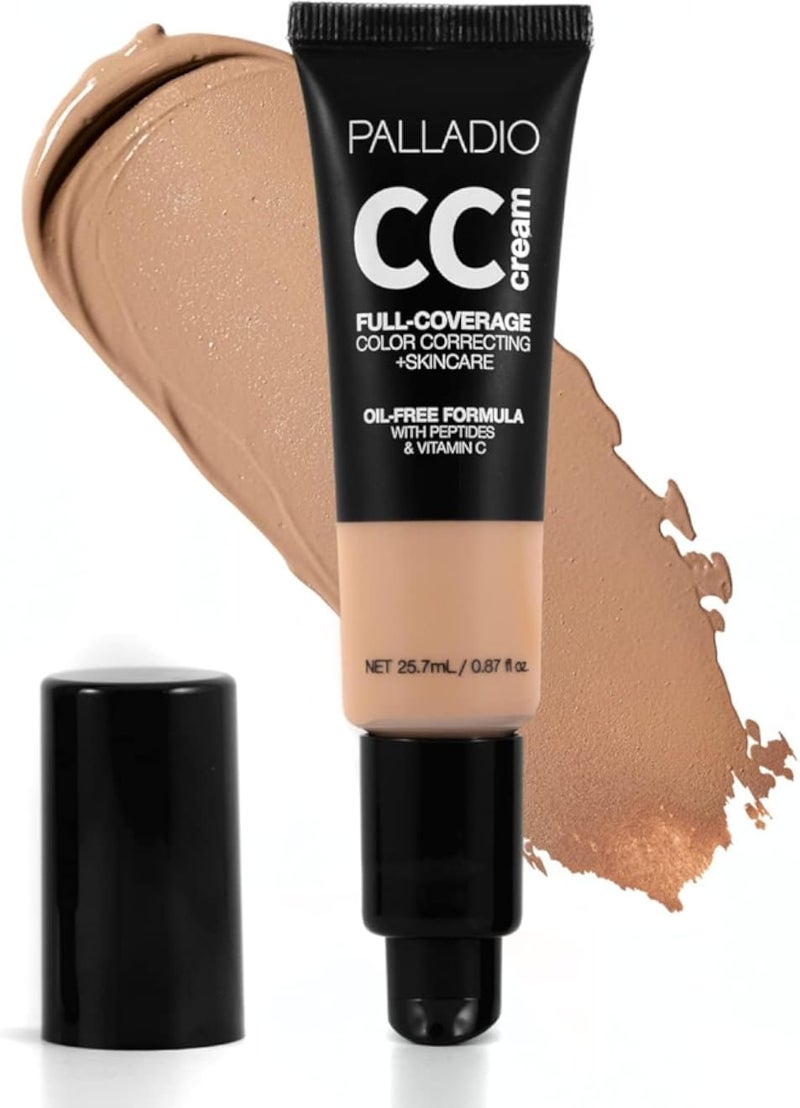 كريم أساس بالاديو سي سي كامل التغطية خالي من الزيوت CC41 تان 41N