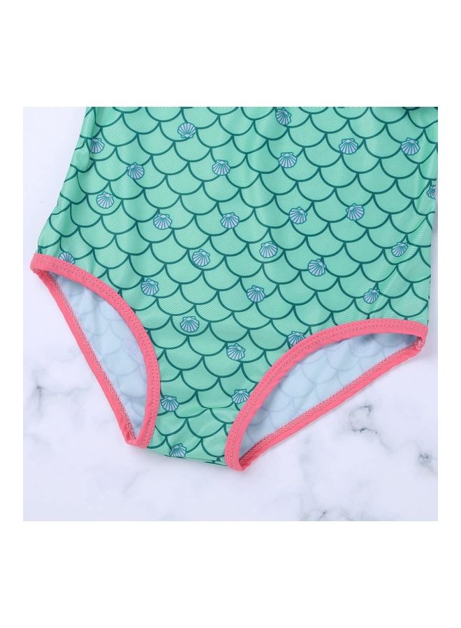 NIBEMINENT Mermaid Swimming Costume 90cm - Image 5