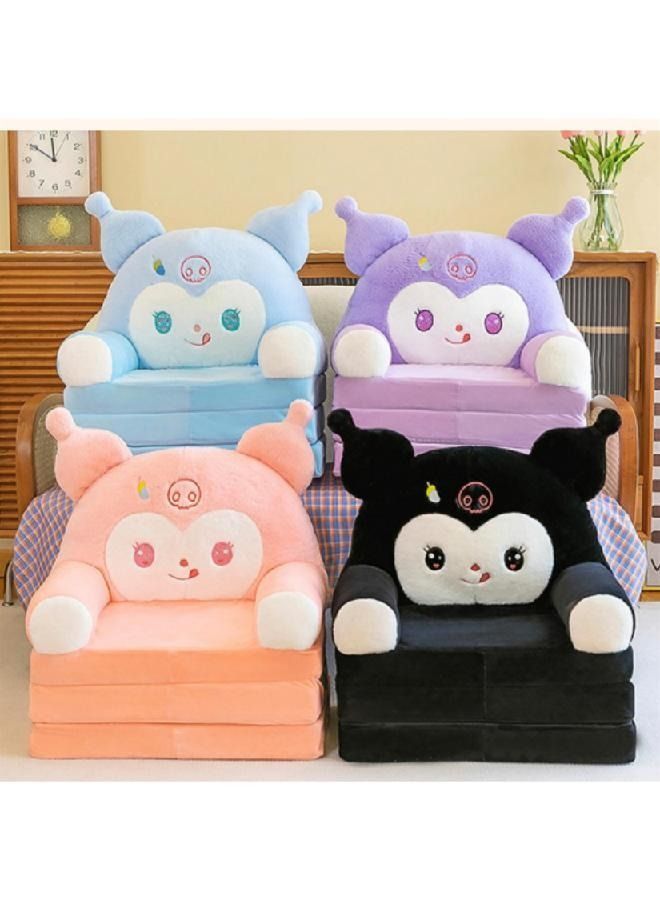 Generic Kids Sofa Gifts for 1-8 Year Old Kids Cute Foldable Kids Armchair Sofa Set Blue  - Image 5