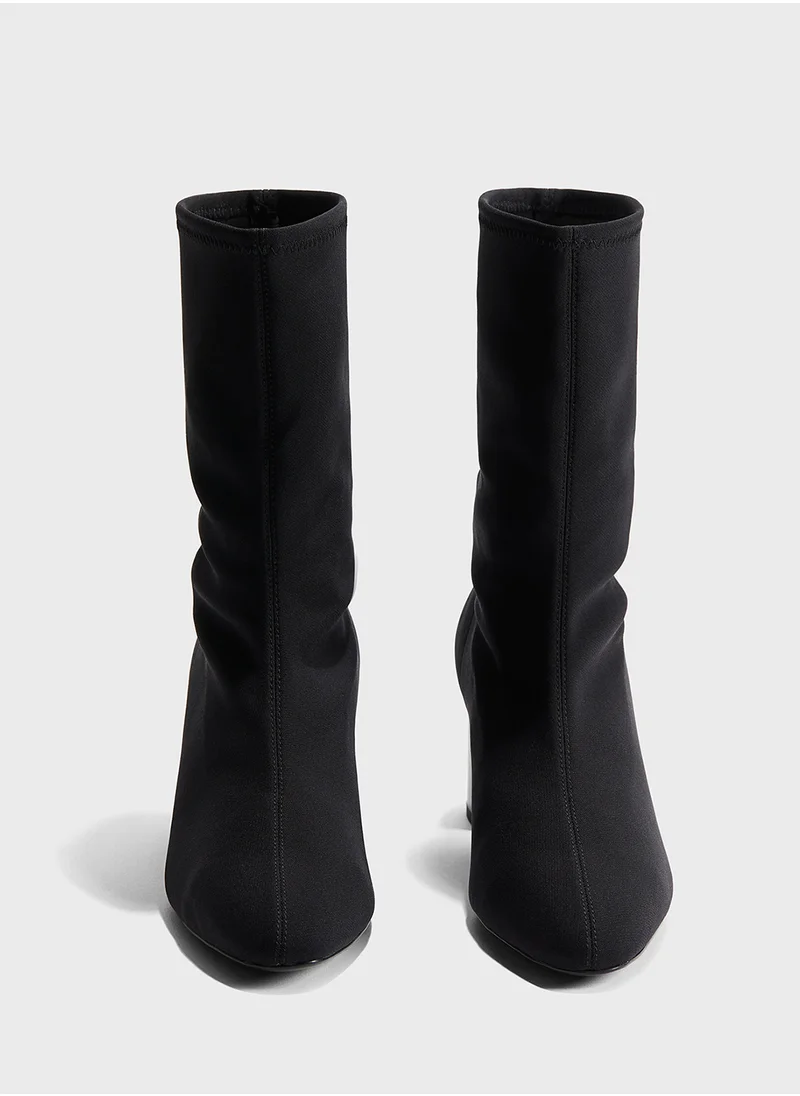 H&M Ankle-High Sock Boots