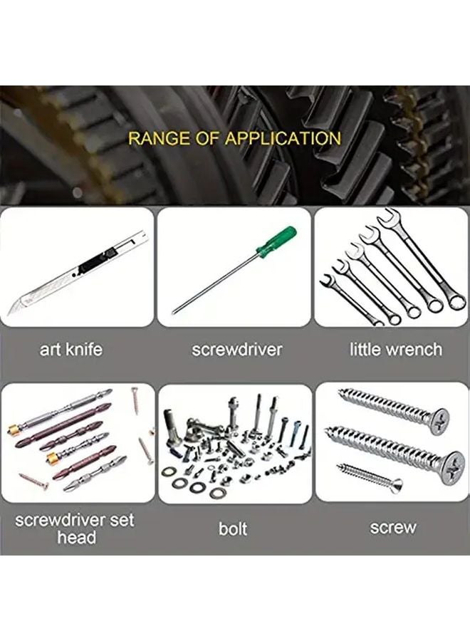 Red Heavy Duty Magnetic Wrist Strap Anti Slip Work Belt for Carpentry Professional Contractors - Image 4