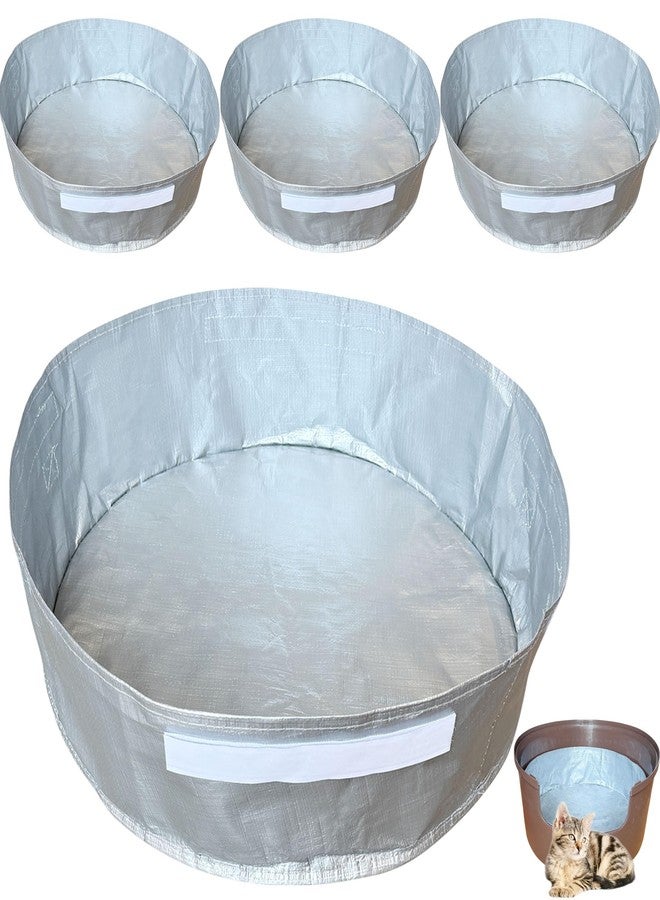 AFJWUZ 4 Pack Reusable Liners Compatible with Hidden Plant Litter Box, Waterproof and Scratch-Resistant Cat Box Liners (4 Pack) - Image 1