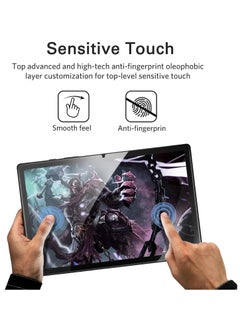 Youque 2 Pack Screen Protector for Samsung Galaxy Tab A9 Plus 11 Inch 2023, Tempered Glass with HD Clarity, Scratch Resistance  - Image 3