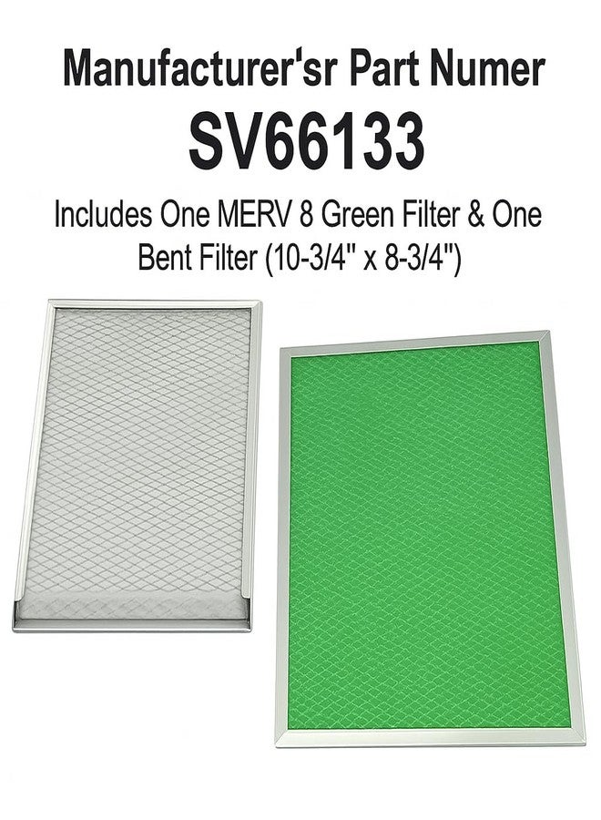اريس طقم فلتر مبادل هواء قابل للغسل SV66133 بتقنية HRV و MERV8 - المقاس: 11 × 9 بوصة - قطعتان - Image 4