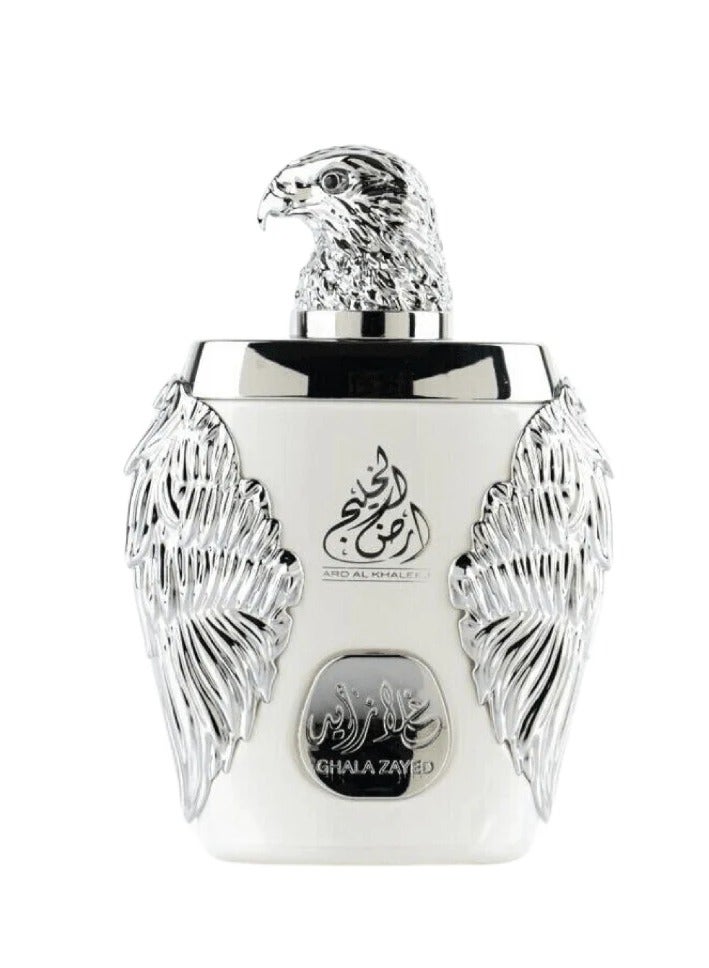 香水(男性用) LUXURY SILVER GHALA ZAYED Mamlakat Al Oud Ghala Zayed Luxury Silver Eau De Parfum for men