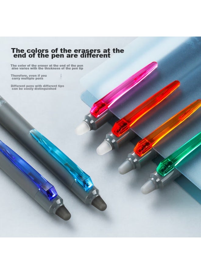 Pilot Frixion Clicker Retractable Erasable Gel Pen Refills, 0.4Mm, Red, Pack Of 3 - Image 4