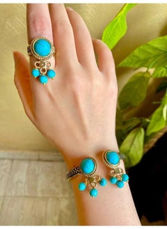 Set Women Bracelet And Ring Handmade - 2 Pieces
