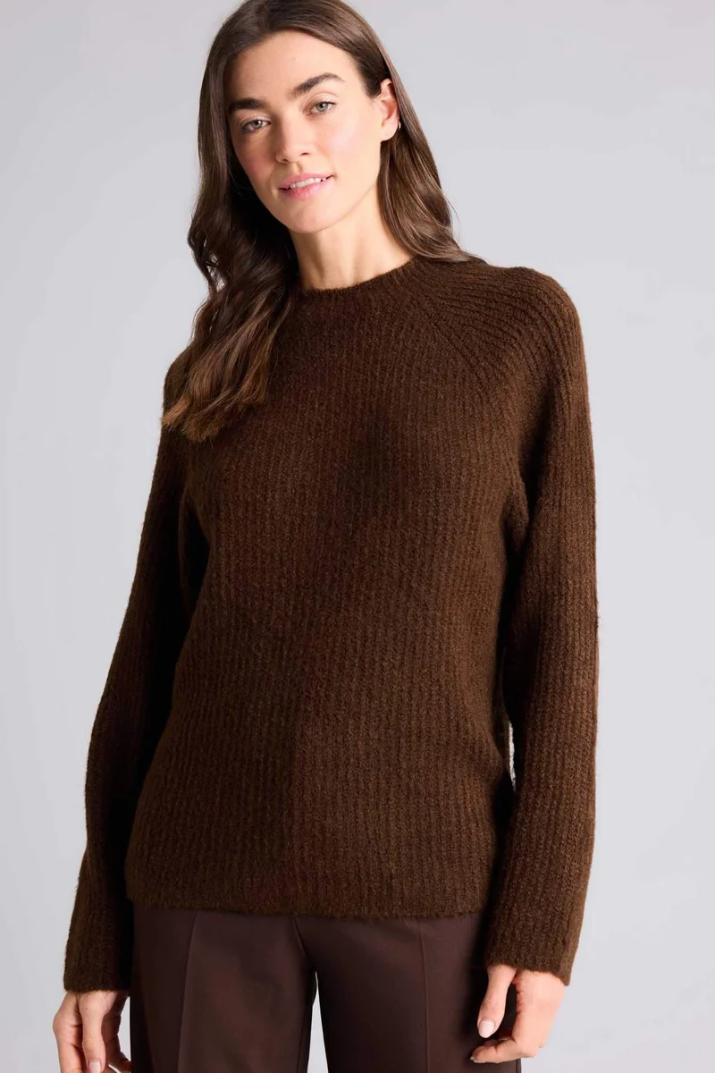 ديفاكتو Regular Fit Crew Neck Pullover