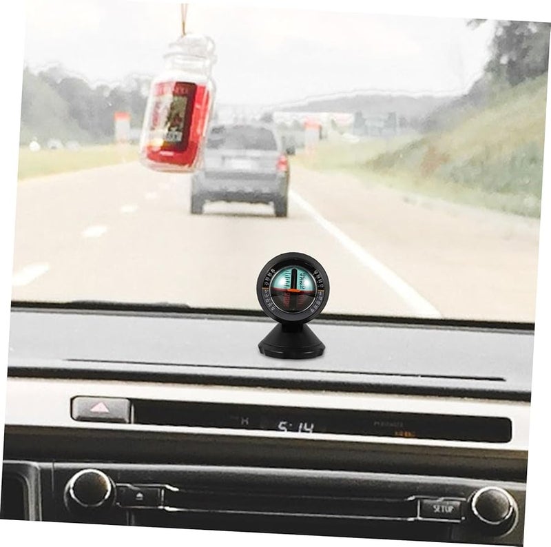 بوصلة كرة لوحة القيادة عالية الدقة المحمولة للسيارة مصنوعة من مادة متينة للرحلات البرية على الطرق - Image 4