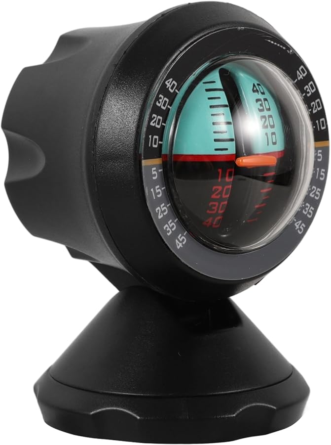 بوصلة كرة لوحة القيادة عالية الدقة المحمولة للسيارة مصنوعة من مادة متينة للرحلات البرية على الطرق - Image 2