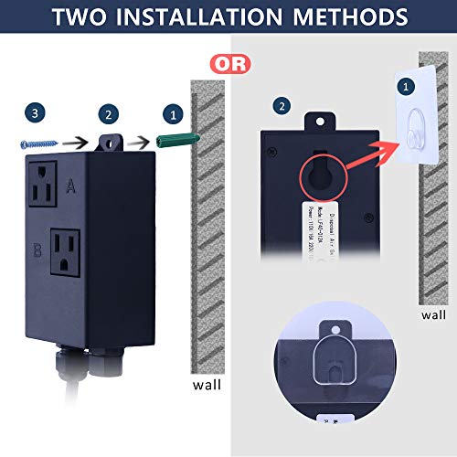 Etoolcity Garbage Disposal Air Switch Kit Dual Outlet Sink Top Waste Disposal Stainless Steel Brushed Nickel On/Off Air Button Food and Waste Disposals Part by Etoolcity - Image 4