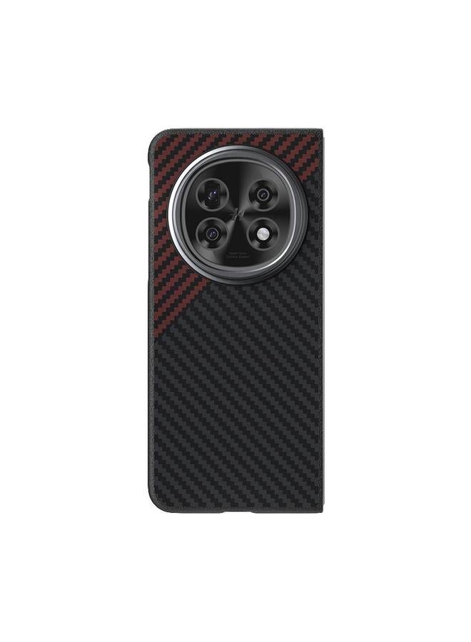 اس-توب جراب لهاتف OPPO Find N5 ABEEL C من ألياف الكربون، جراب هاتف 6D Micro Relief MagSafe من سلسلة ABEEL C - Image 2