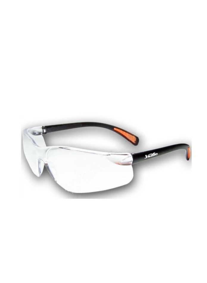Jsafe UV Protected Safety Spectacle Goggles Unbreakable Lens Clear