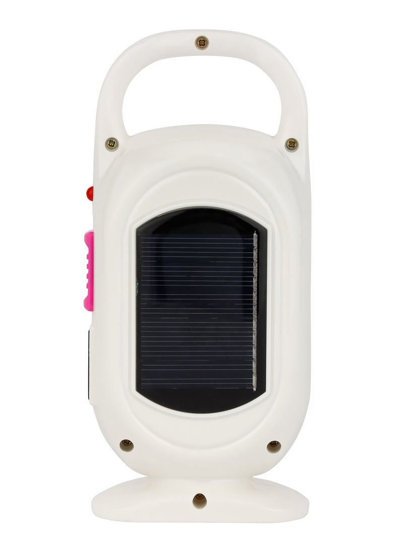 GEEPAS - Hi-Power LED Emergency Lantern with Solar Panel,Multicolor - Image 1