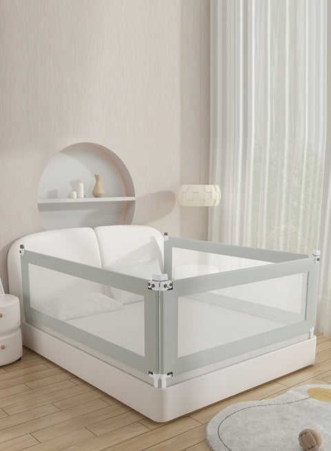 Bed Rail for Toddlers, Toddler Bed Rails with Double Child Lock, Bed Rail for Baby Kids, Infants Height Adjustment Guardrail for Queen Size Bed -1Piece - 70.8 Inch (1.8m)