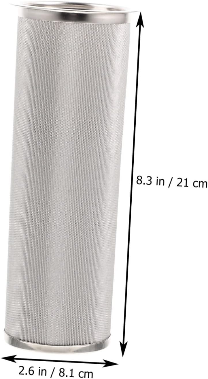 OUNONA Stainless Filter Tube Reusable Cold Brew Infuser for Wide Mouth Jars for Iced Coffee Lovers Easy to Use and Portable - Image 4