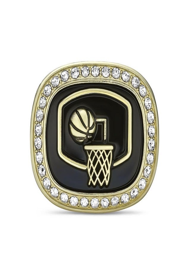 Express Medals 2026 Champion Basketball Trophy Ring in Size 11 with Award Display Stand Trophies Rings League Finalist Runner up - Image 3