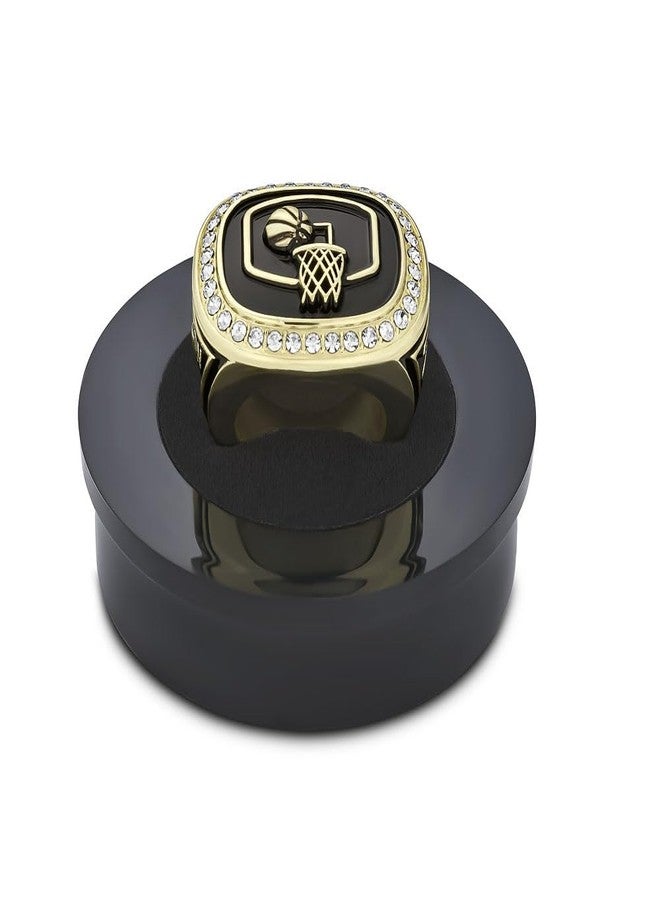 Express Medals 2026 Champion Basketball Trophy Ring in Size 11 with Award Display Stand Trophies Rings League Finalist Runner up - Image 2