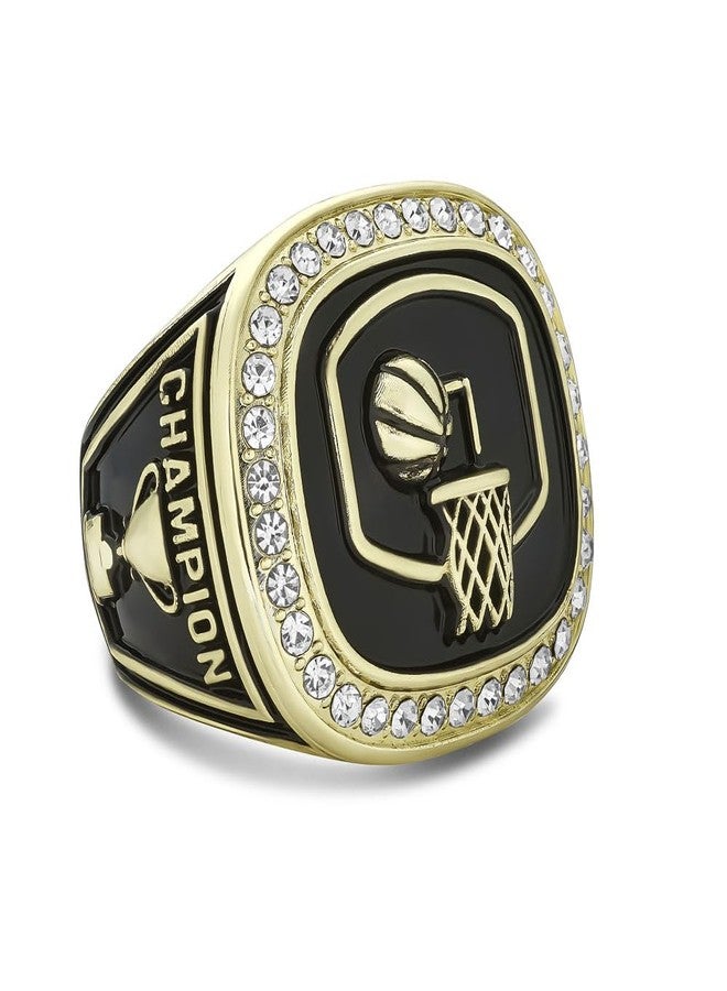 Express Medals 2026 Champion Basketball Trophy Ring in Size 11 with Award Display Stand Trophies Rings League Finalist Runner up - Image 5