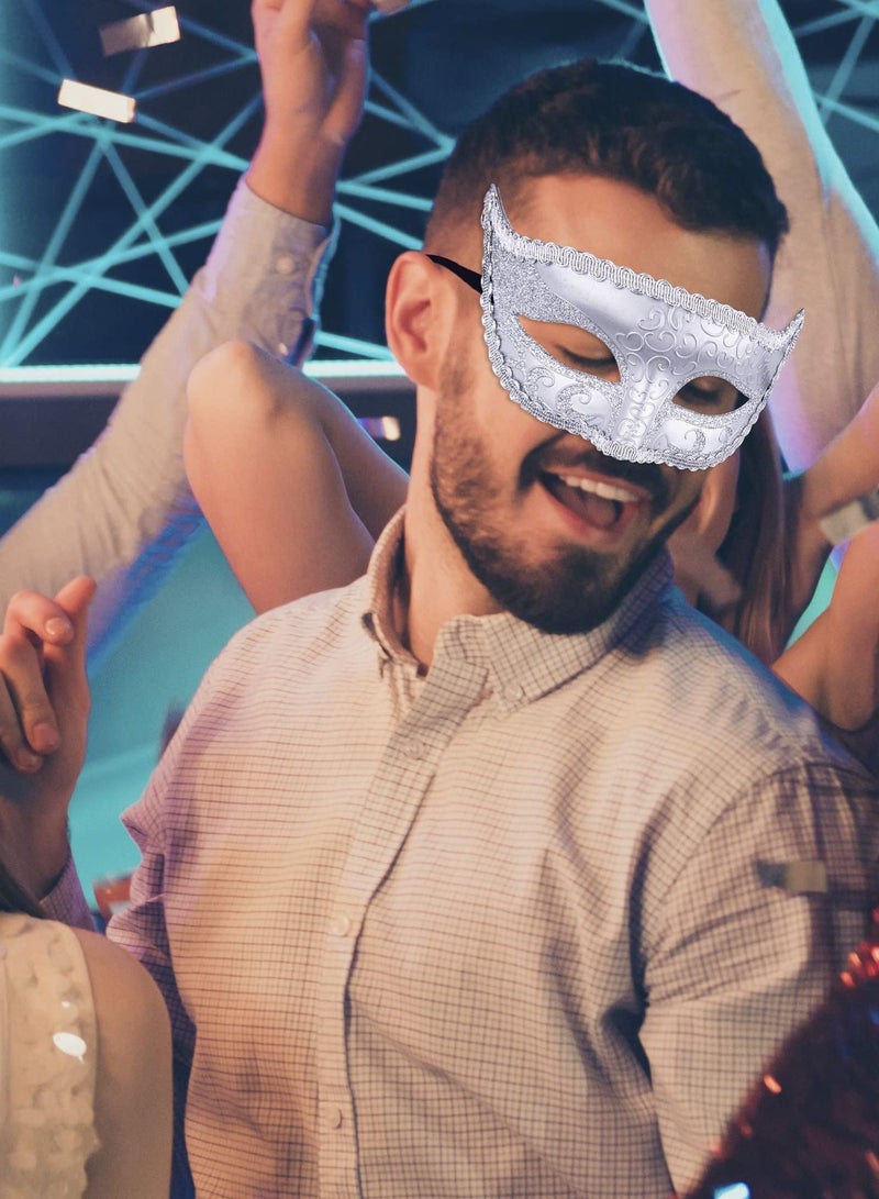 سيوسي أقنعة تنكرية للأزواج ، أقنعة تنكرية للحفلات ، أقنعة كرنفال ، أزياء تنكرية للحفلات الراقصة وحفلات الزفاف - Image 2