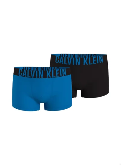 Calvin Klein Jeans Boys's 2 pack Trunk - Cotton, Blue