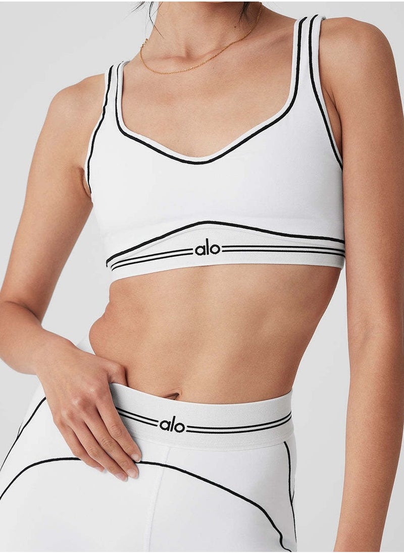 alo - alo Summer two-piece set of women's nude yoga wear, high-waisted nine-inch pants, fitness training sleeveless long pants - Image 1