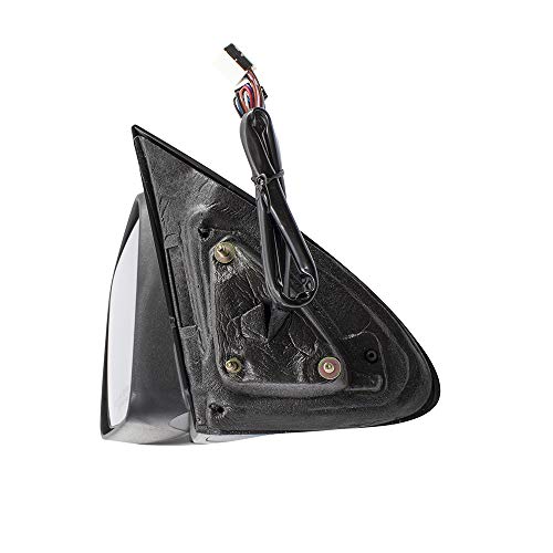 Brock Replacement Driver Power Side View Mirror Heated Signal Memory Chrome Compatible with 2011-2019 Durango 68237573AF CH1320377 - Image 4