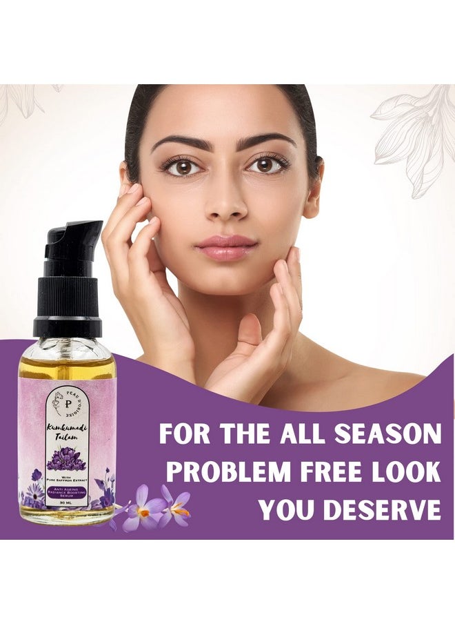 Peau D'origine - Kumkumadi Face Massage Oil Tailam For Winter Face Care (30Ml) - Image 1