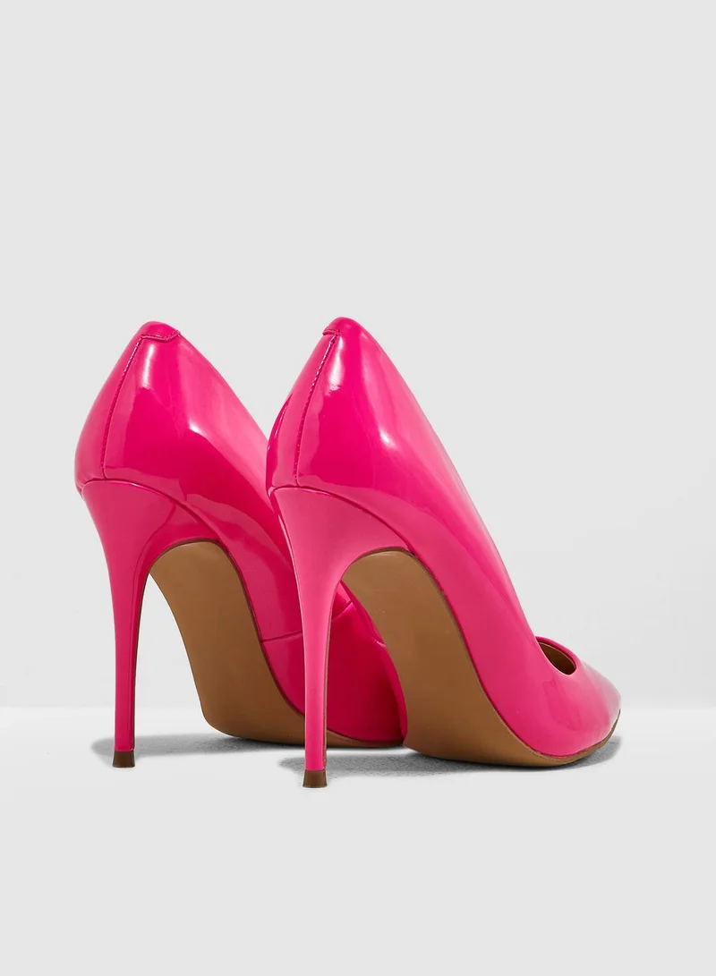 STEVE MADDEN Daisie Pointed Toe Pump - Pink