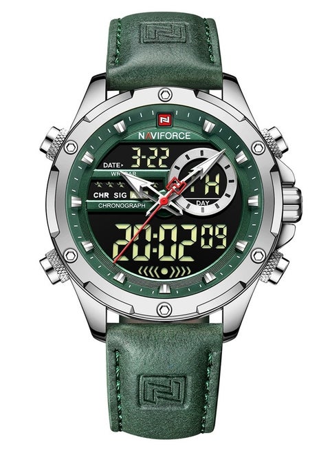 Men's Water Resistant Analog/Digital Watch NF9208