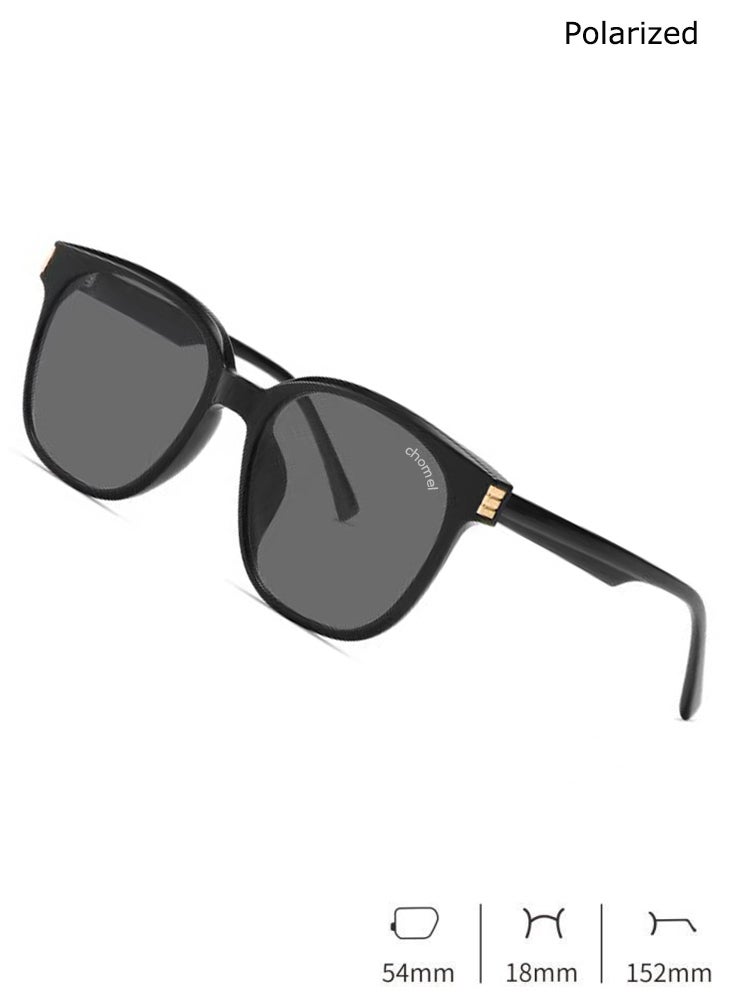 تشوميل نظارات شمسية نسائية أنيقة عالية الدقة بعدسات من النايلون مضادة للأشعة فوق البنفسجية والضوء الأزرق - Image 2