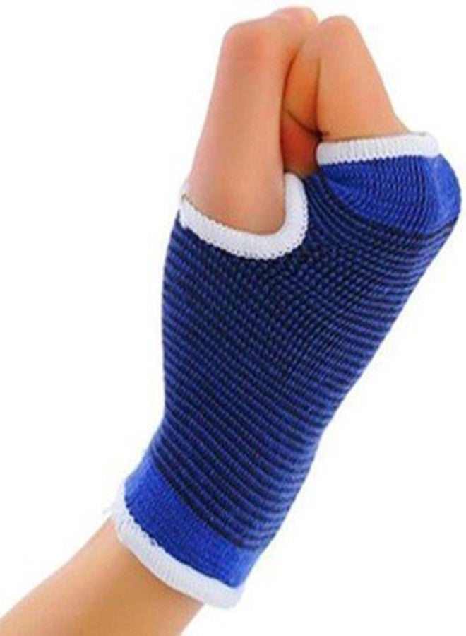 HANUMEX Palm Wrist Glove, Free Size Hand Grip Support Brace Sleeve for Wrist and Palm, Unisex, Fits Both Hands, for Typing and Sports Activities - Image 2